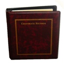 Hamilton "Corporate Records" Company 3-Ring Binder