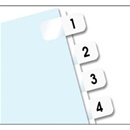 Permanent Index Tabs, Numeric