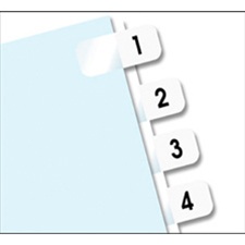 Permanent Index Tabs, Numeric