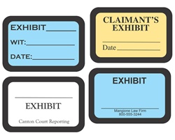 Custom Printed Exhibit Labels