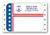 Pin-Fed Shipping Address Labels, Imprinted