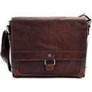 Voyager Leather Messenger Bag