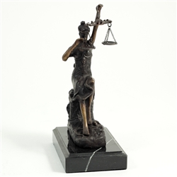 8 inch Lady of Justice Statue