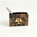 Legal Scale Desk Top Pencil and Pen Holder