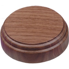 American Walnut 4" Round Sound Block