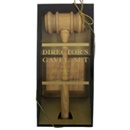 Oak Style Director's Gavel Boxed Set