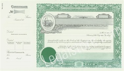Goes® North Carolina Stock Certificates