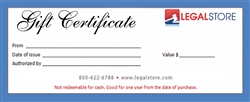 LegalStore.com Gift Certificate