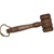 Miniature Barrel Gavel Keychain