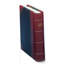 Hylson Minute Book Halfbound Imitation Leather, Large Capacity