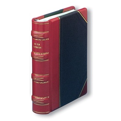 Hylson Minute Book Three Quarter Bound Leather