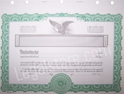 Goes® Corporate Stock Certificates KG3