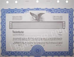 Goes® Corporate Stock Certificates KG3