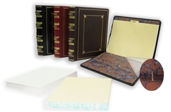 Regal Leather Post Binder Minute Book, Letter Size