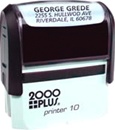 Custom 2000Plus Printer Stamp