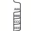 Avery Style, Side Tabs, Letter, Collated AAA-ZZZ