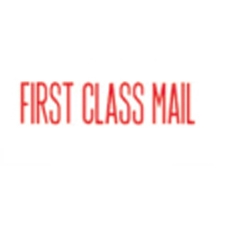 Stock Stamp FIRST CLASS MAIL