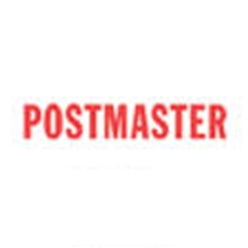 Stock Stamp POSTMASTER