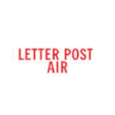 Stock Stamp LETTER POST AIR