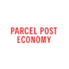 Stock Stamp PARCEL POST ECONOMY