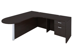 Amber L Desk AM-338 by Cherryman