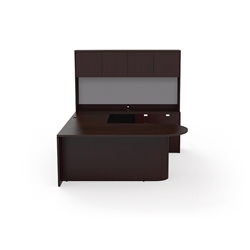 JA-173N Jade Wood Executive Desk Set by Cherryman