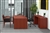 Ruby Executive Desk and Credenza Set by Cherryman