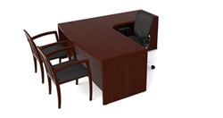 Ruby Executive Desk RU-213R by Cherryman