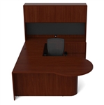 Ruby Collection Modern Office Desk Set RU-258 by Cherryman