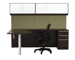 Verde Desk Station Configuration VL-750 by Cherryman