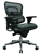 Black Leather Ergohuman Chair LEM6ERGLO with Mesh Back by Eurotech