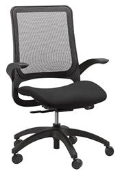 Black Mesh Hawk Series Office Chair by Eurotech Seating