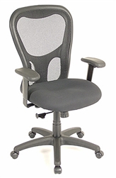 Apollo Modern Black Mesh Desk Chair MM9500 by Eurotech Seating