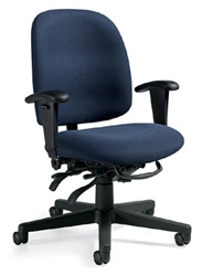 Granada Low Back Computer Chair 3212 by Global