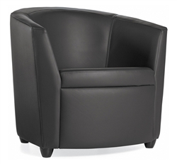 Sirena 3371LM Leather Lounge Chair by Global