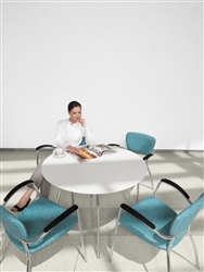 Wind Series 42" Contemporary Meeting Table 3864 by Global