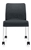 Global Total Office 5940C Lite Series Armless Mesh Side Chair with Casters