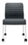 Global Total Office 5950C Lite Series Armless Mobile Side Chair