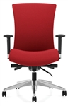 Vion 6331-0 High Back Office Chair with Back Angle Adjustment by Global