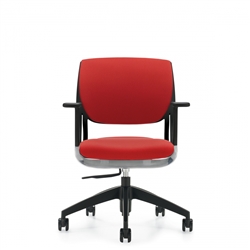 Global 6402 Model Novello Modern Fabric Office Chair