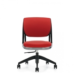 Global Model 6403 Novello Fully Upholstered Armless Office Chair