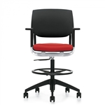 Global Novello 6410 Adjustable Modern Drafting Chair