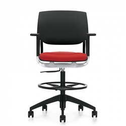 Global Novello 6410 Adjustable Modern Drafting Chair