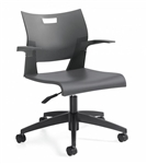 Global Duet Series Easy To Clean Multi Purpose Task Chair 6720