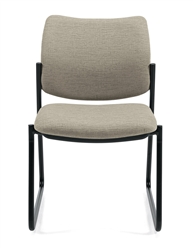 6903 Sidero Armless Sidechair with Sled Base by Global