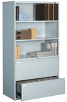 9300 Multi Stor Exhibit Cabinet 9336P-5FX by Global