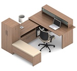 Princeton Modular Office Desk A1I by Global