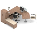 Princeton Desk Set B1-3D by Global