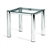 Modern Glass End Table XG3 by Global