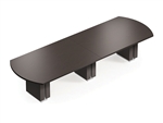 10' Bow End Zira Conference Table Z48120BW by Global